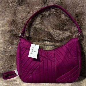 Vera Bradley Frannie Crescent Crossbody Bag in Cotton NWT